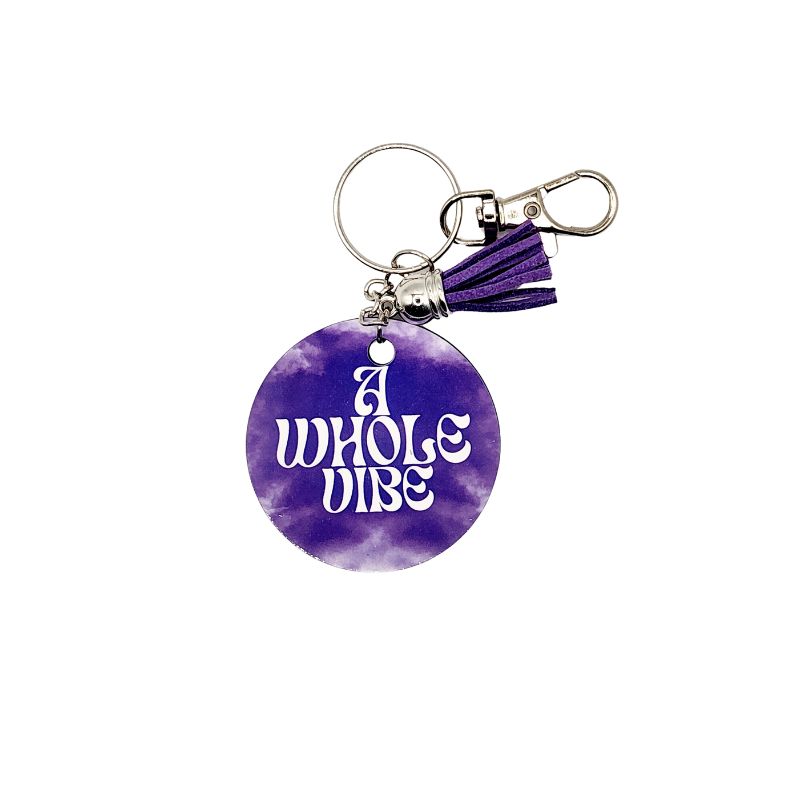 A Whole Vibe Keychain