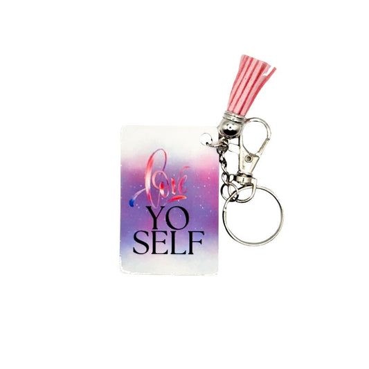 Love Yo Self Keychain