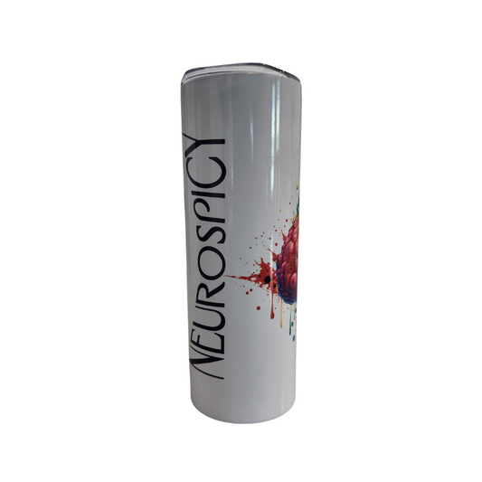 Neurospicy 20oz Skinny Tumbler